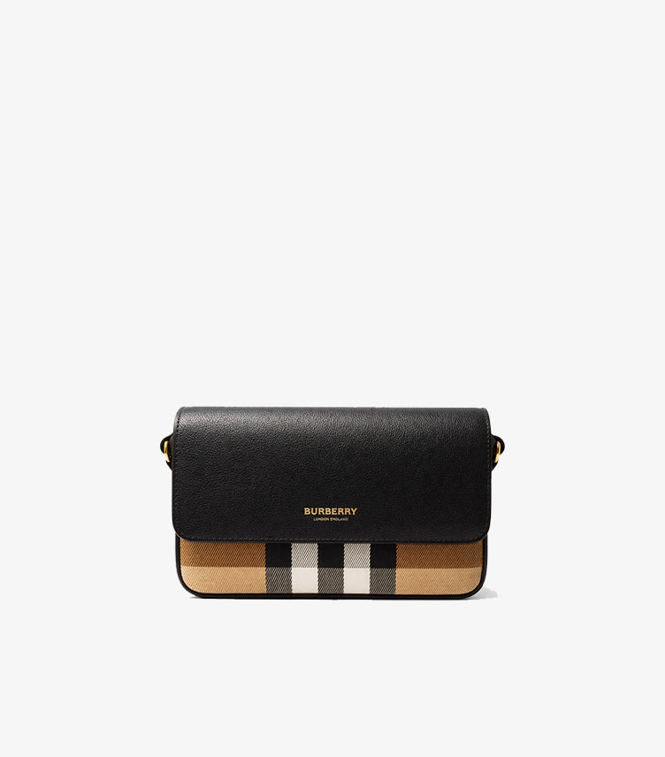 BURBERRY WOMEN'S LEATHER CROSSBODY BAG