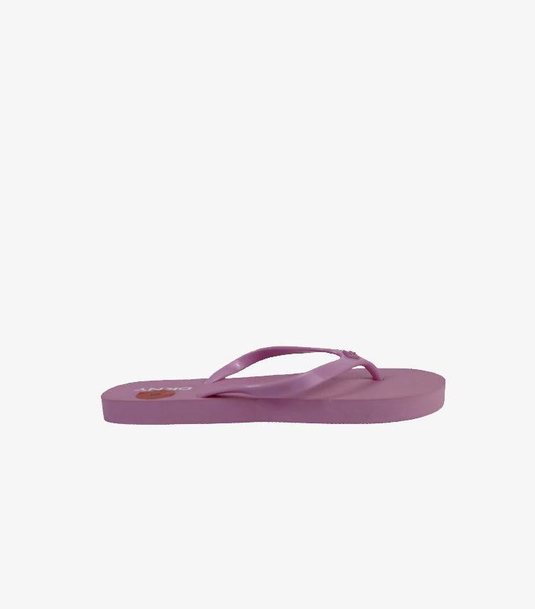 DKNY PINK LOGO STRAP FLIP FLOPS