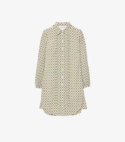 TORY BURCH CORA PRINTED SHIRT DRESS