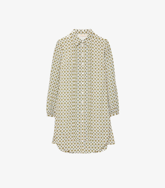 TORY BURCH CORA PRINTED SHIRT DRESS