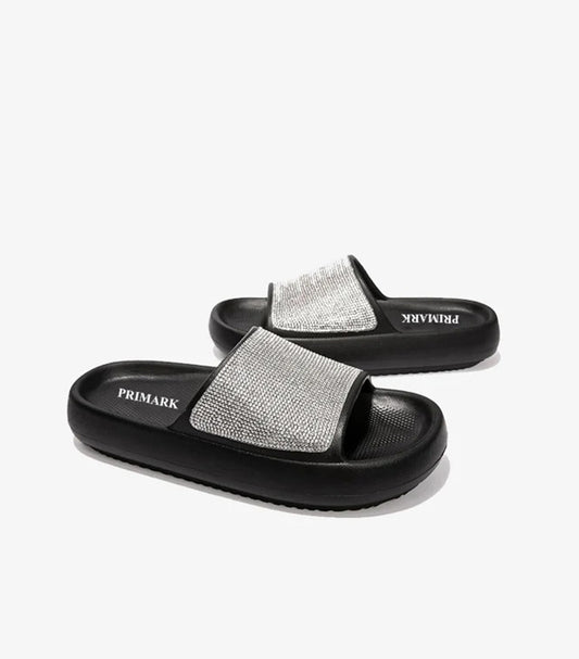 PRIMARK WOMEN'S RHINESTONE SLIDE