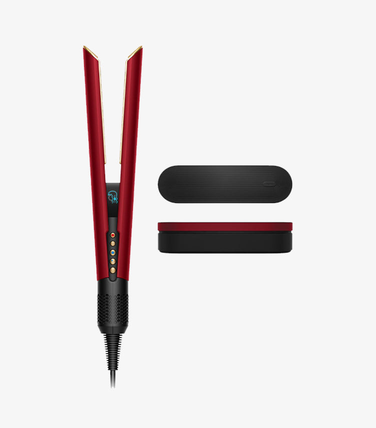 DYSON AIRSTRAIT™ DRYER AND STRAIGHTENER (RED VELVET/GOLD)