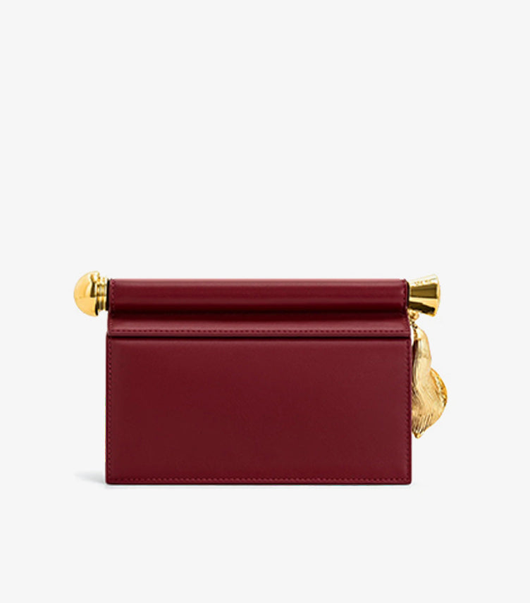 JW PEI HOLLY METAL PENDANT EMBELLISHED CLUTCH