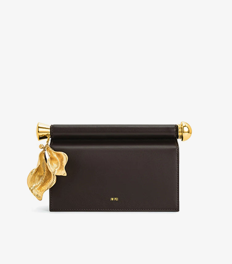 JW PEI HOLLY METAL PENDANT EMBELLISHED CLUTCH