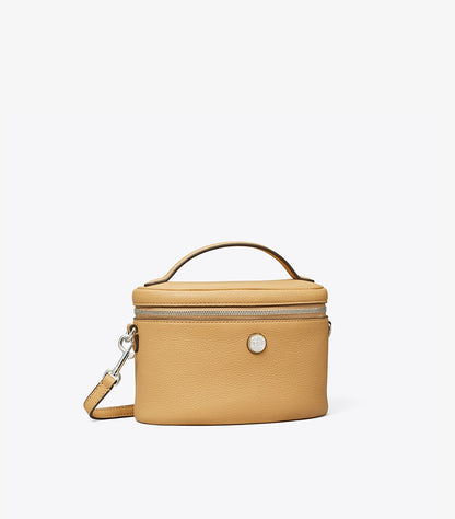 TORY BURCH SOFT PEBBLED VANITY CASE