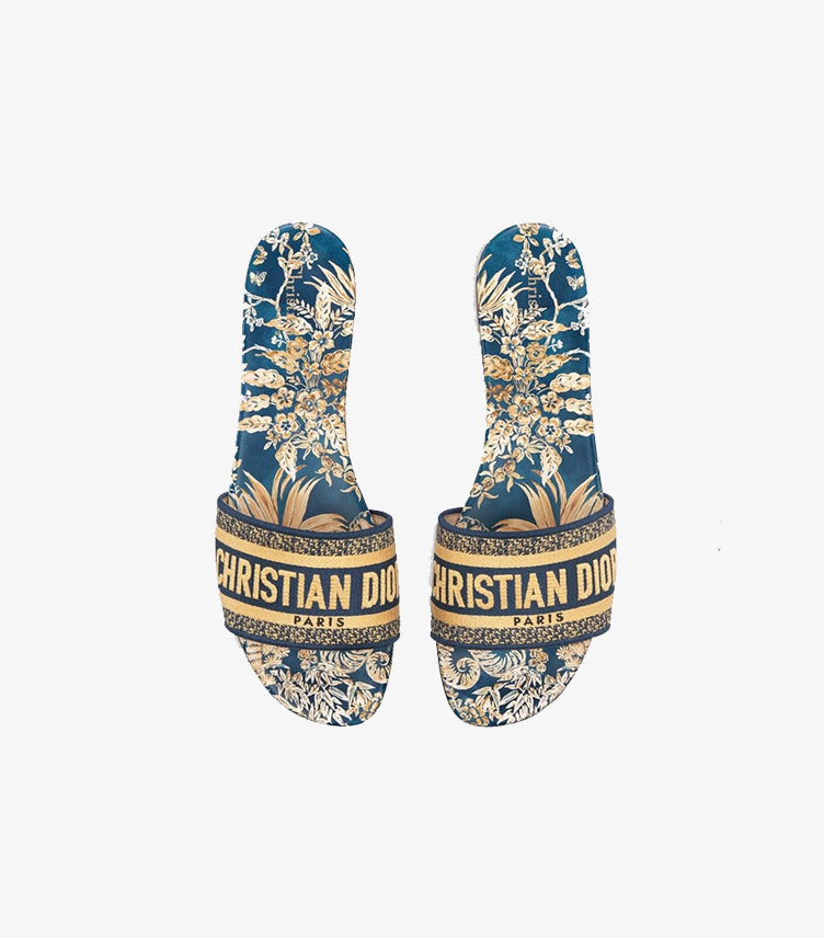 CHRISTIAN DIOR CANVAS PRINTED SLIDES