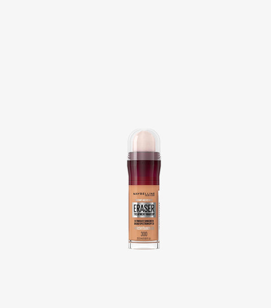 Maybelline Instant Age Rewind Eraser Treatment Makeup Foundation with SPF 20 and Pro-Vitamin B5 20ml bottle front view