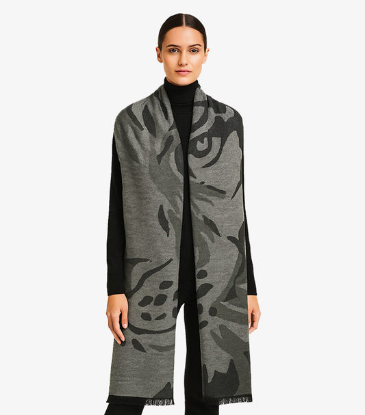 DKNY WOMEN'S REVERSIBLE SHAWL