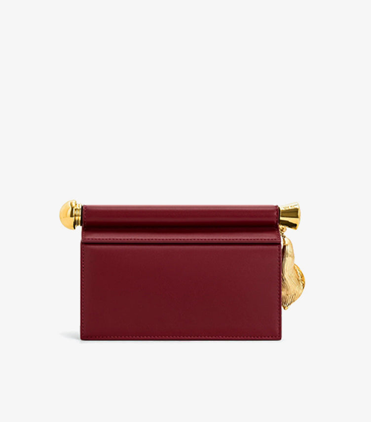 JW PEI HOLLY METAL PENDANT EMBELLISHED CLUTCH