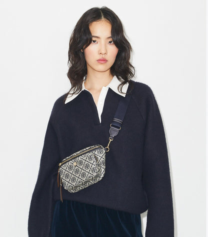 TORY BURCH T MONOGRAM MINI BELT BAG