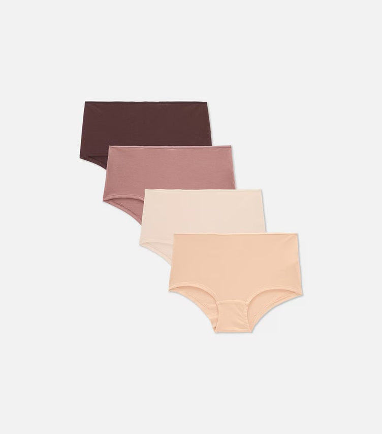 PRIMARK PACK OF 4 COTTON NEUTRAL BRIEFS