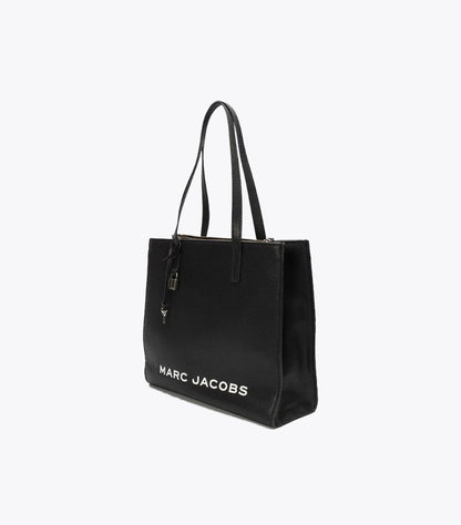 MARC JACOBS GRIND LEATHER BIG TOTE BAG