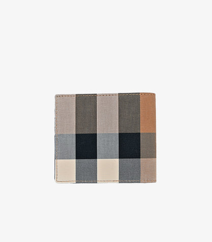BURBERRY CHECK BIFOLD WALLET
