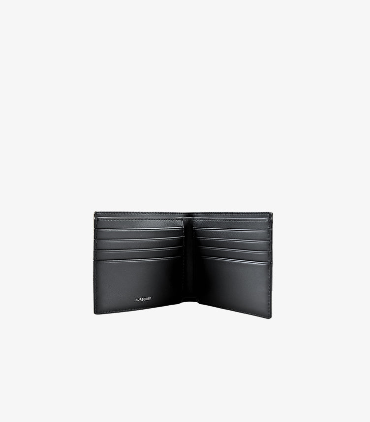 BURBERRY CHECK BIFOLD WALLET