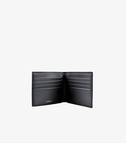 BURBERRY CHECK BIFOLD WALLET
