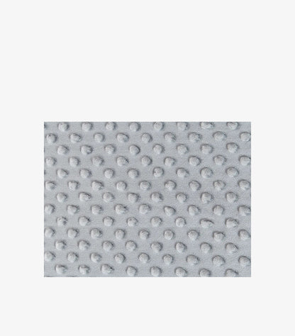 NEXT ULTRA SOFT GREY MINKY DOT BABY BLANKET