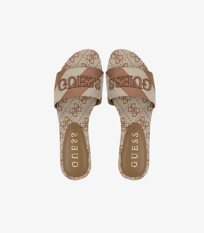 GUESS WOMEN'S HARINI FLAT SANDAL