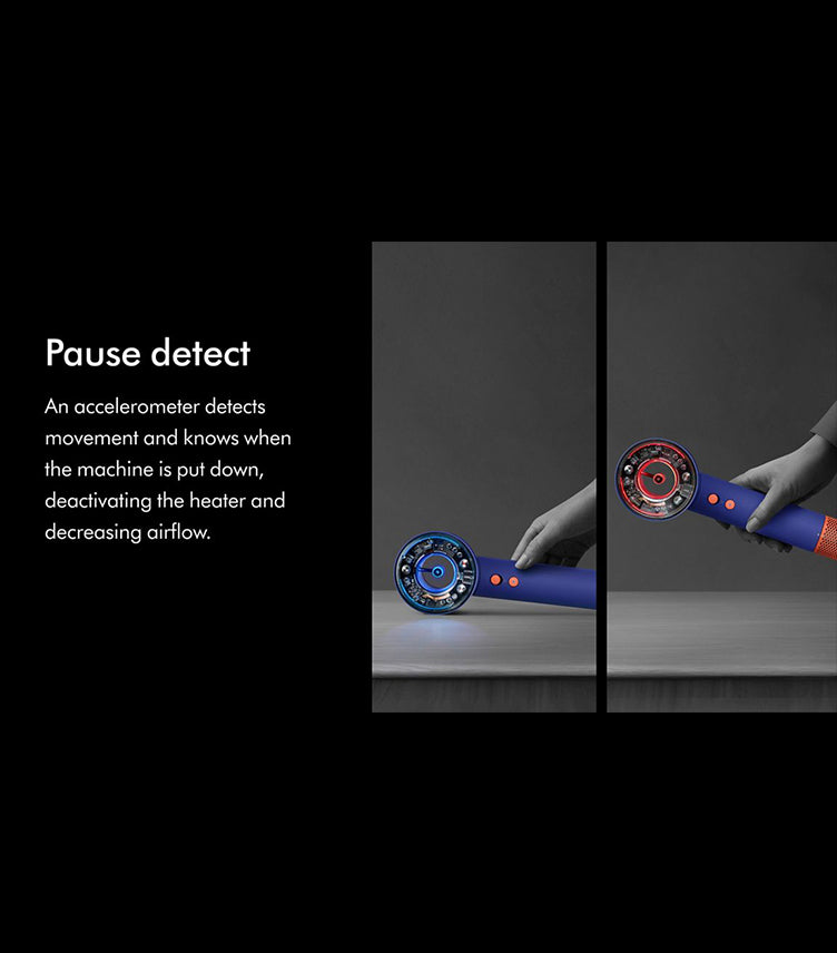 DYSON SUPERSONIC NURAL™ HAIR DRYER IN VINCA BLUE PATINA AND TOPAZ