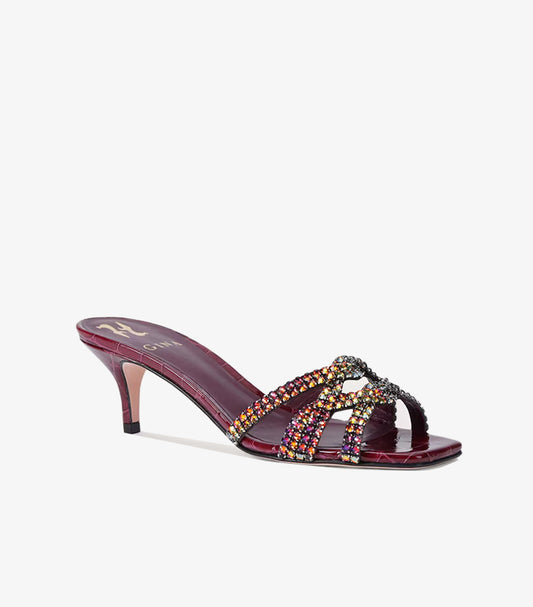 GINA LEATHER TWYLA HEEL