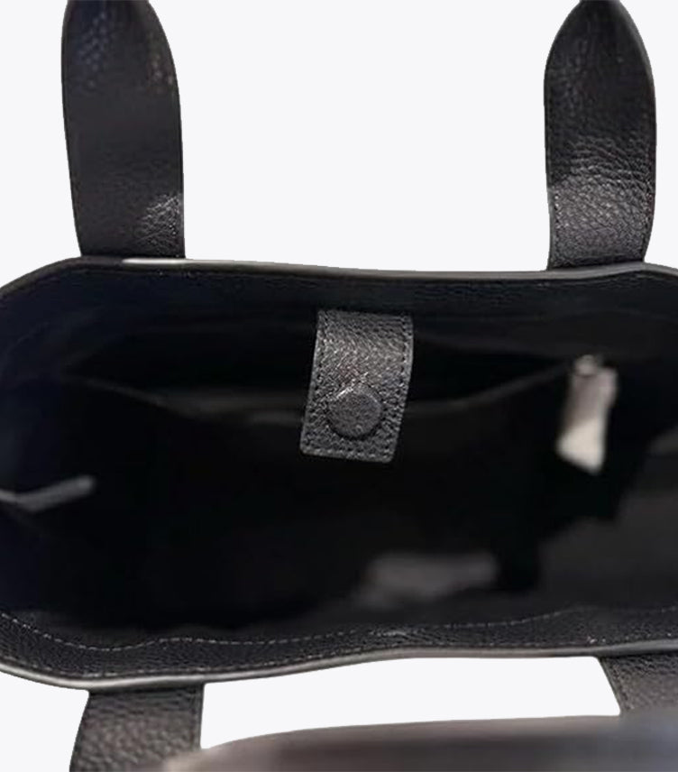 MARC JACOBS SMALL PEBBLE LEATHER TOTE BAG