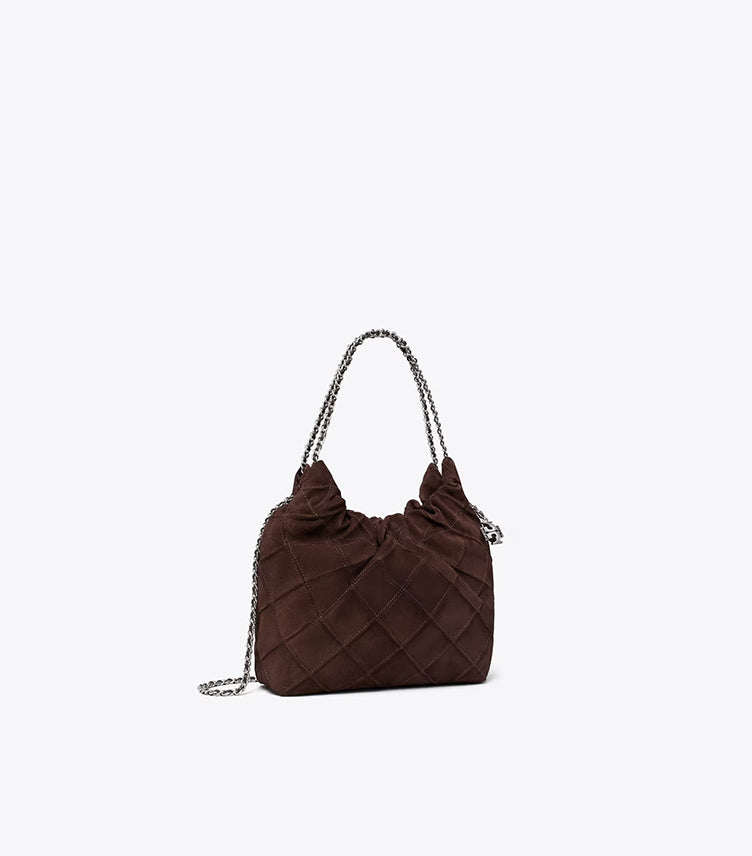 TORY BURCH MINI FLEMING SOFT HOBO BAG