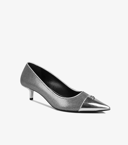 MICHAEL KORS POINTED TOE KITTEN HEEL PUMP
