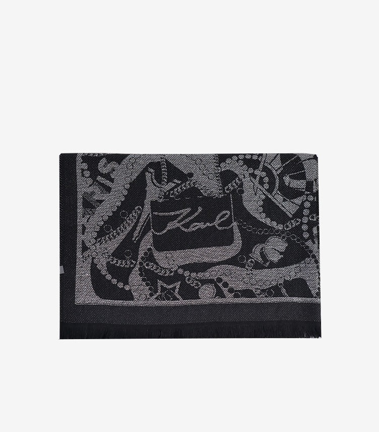 KARL LEGERFELD SHIMMER SCARF