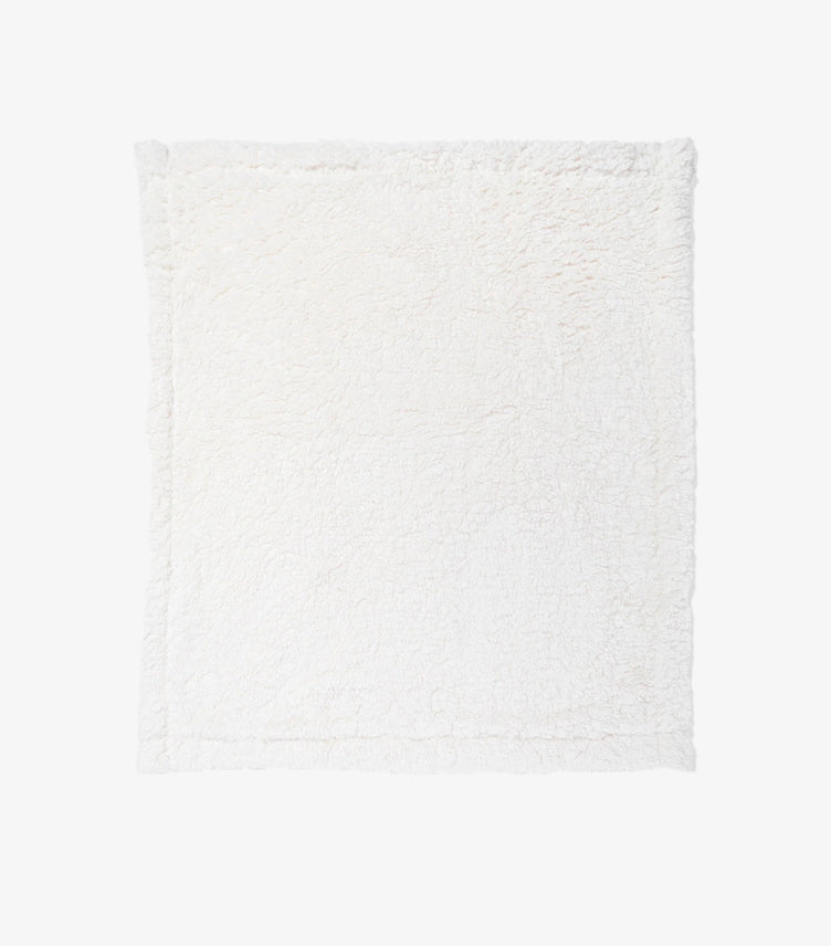 DKNY BABY SHERPA FLEECE HEART BLANKET IN PINK