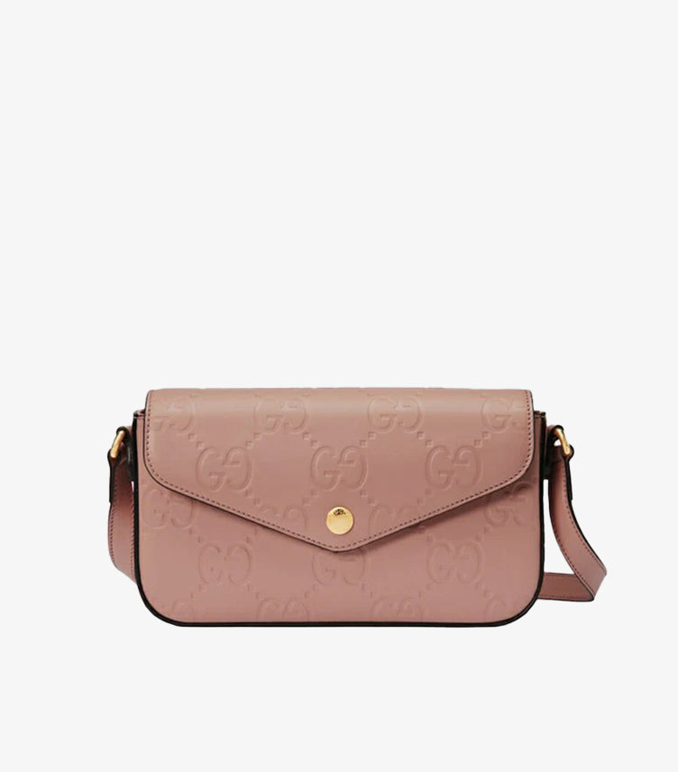 GUCCI GILBERT CALF MINI SHOULDER/CROSSBODY BAG