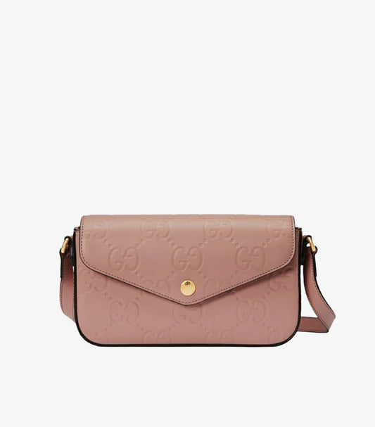 GUCCI GILBERT CALF MINI SHOULDER/CROSSBODY BAG