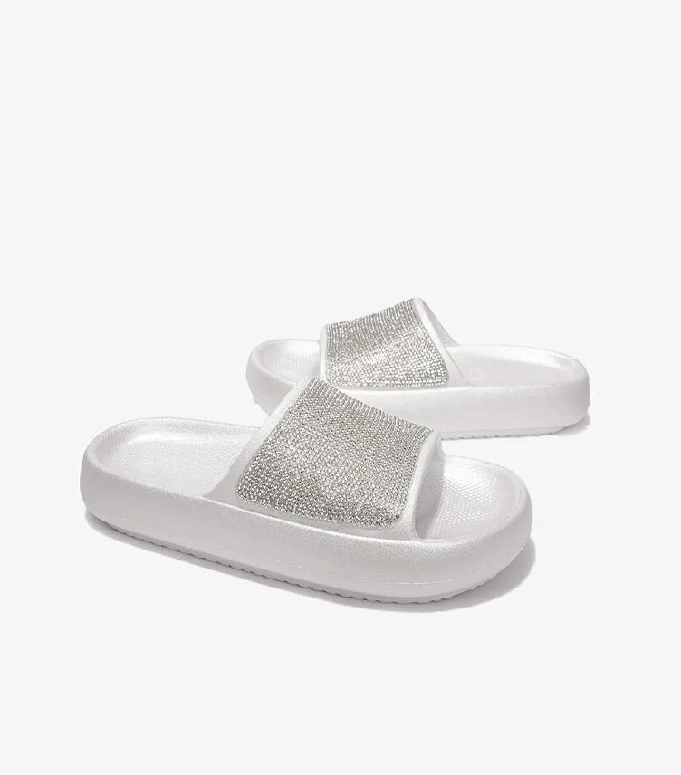 PRIMARK WOMEN'S RHINESTONE SLIDE