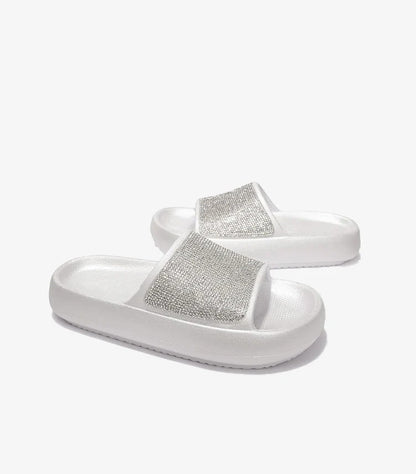 PRIMARK WOMEN'S RHINESTONE SLIDE