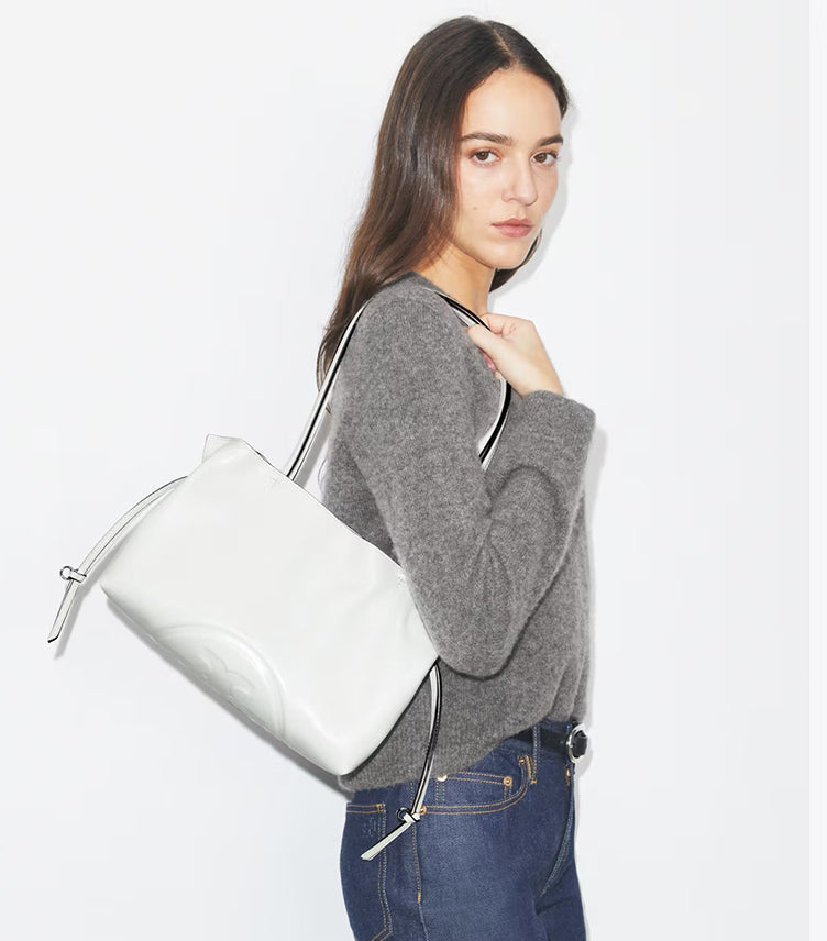 TORY BURCH SMALL ELLA NATUURA™ DRAWSTRING TOTE