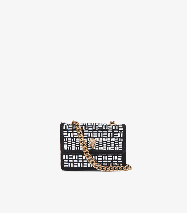 KURT GEIGER FAUX LEATHER MICRO BAG