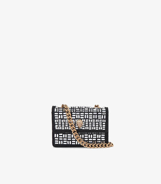 KURT GEIGER FAUX LEATHER MICRO BAG