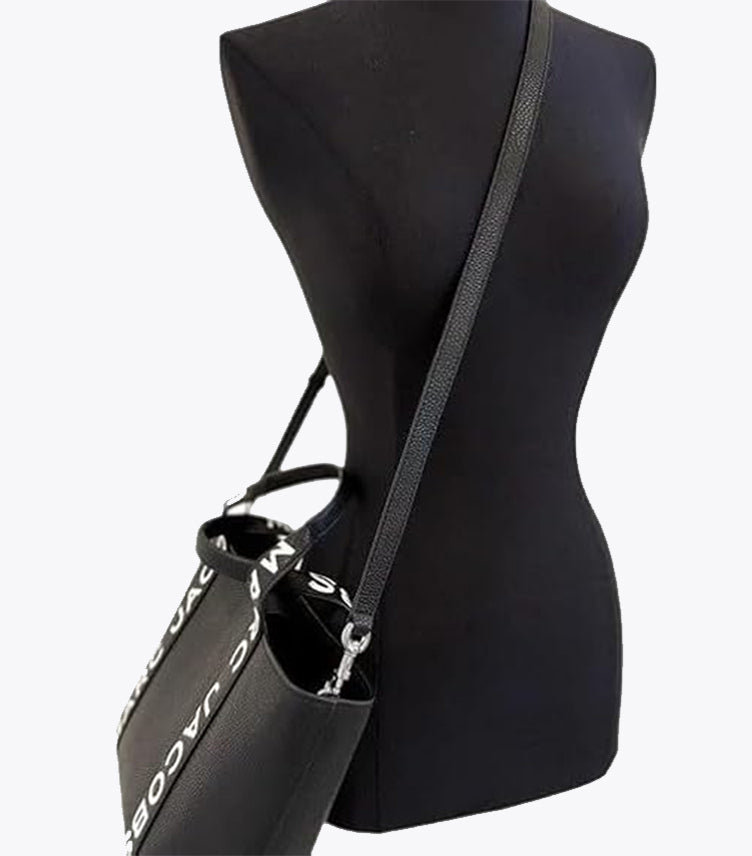 MARC JACOBS SMALL PEBBLE LEATHER TOTE BAG