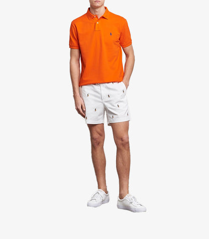 POLO RALPH LAUREN CUSTOM SLIM FIT  POLO SAILING ORANGE
