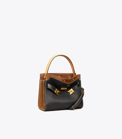 TORY BURCH PETITE LEE RADZIWILL DOUBLE BAG