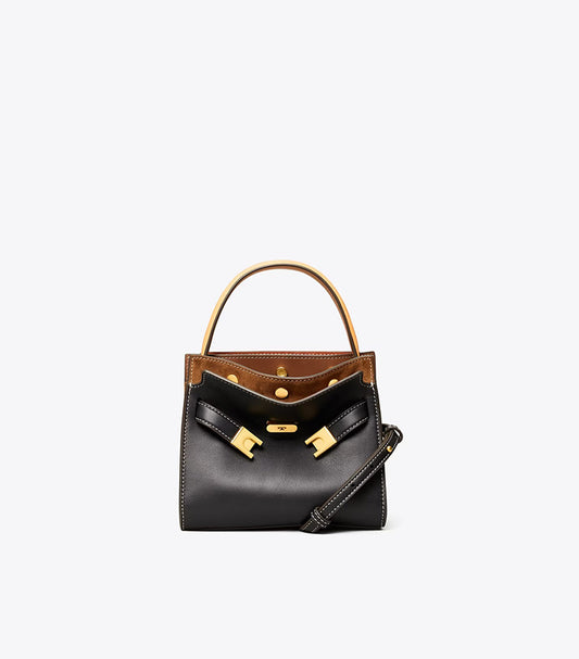 TORY BURCH PETITE LEE RADZIWILL DOUBLE BAG