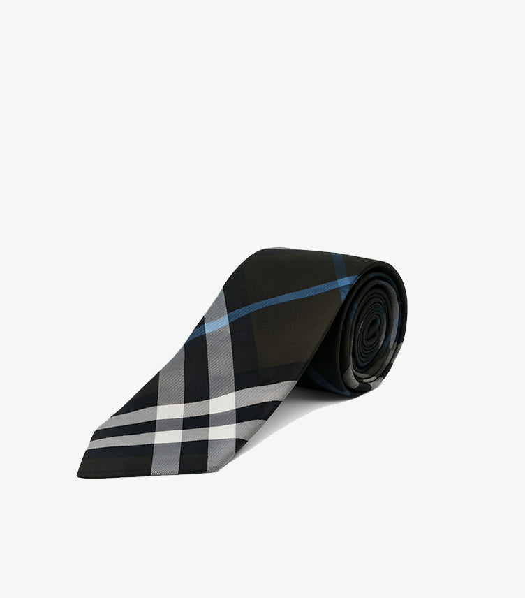 BURBERRY MEN'S CHECKERED TIE