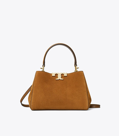 TORY BURCH MINI ELEANOR SUEDE SATCHEL