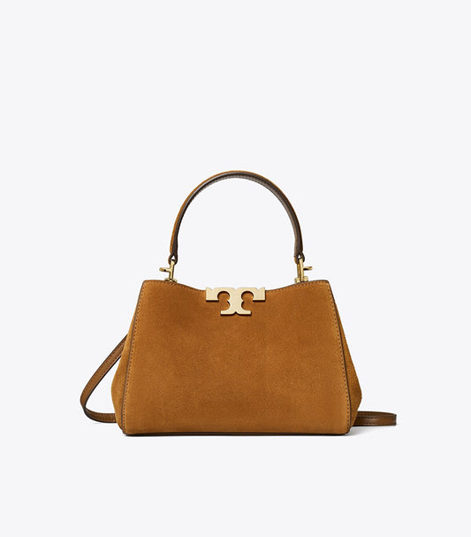 TORY BURCH MINI ELEANOR SUEDE SATCHEL