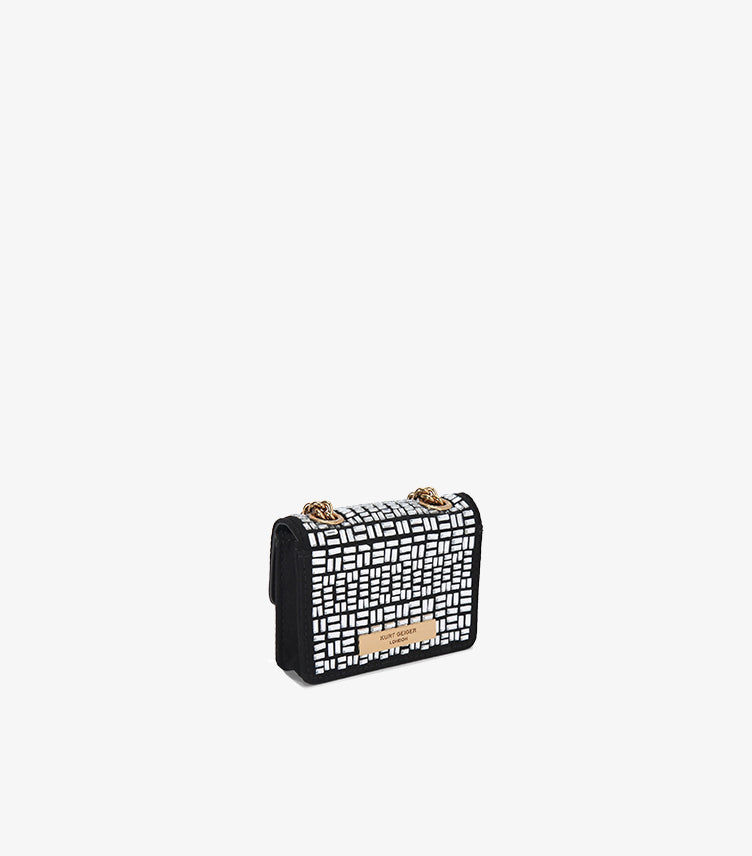 KURT GEIGER FAUX LEATHER MICRO BAG
