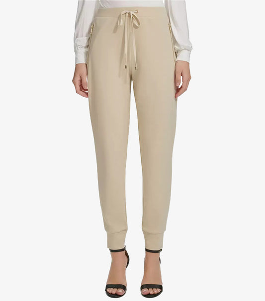 DKNY LADIES BEIGE CUFFED PANT
