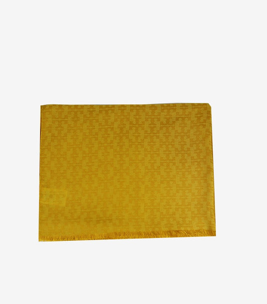 TORY BURCH MOSAIC LOGO JACQUARD SCARF