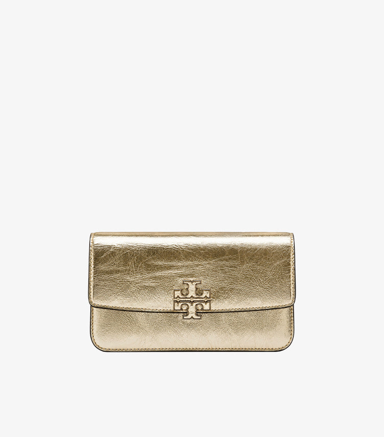 TORY BURCH METALLIC GOLD  CROSSBODY BAG