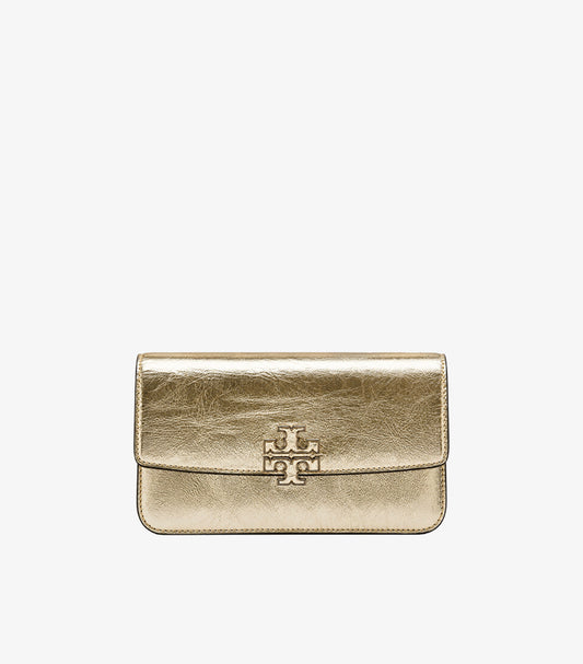 TORY BURCH METALLIC GOLD  CROSSBODY BAG