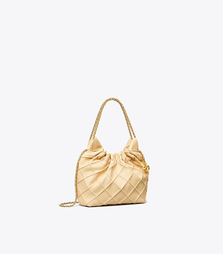 TORY BURCH MINI FLEMING SOFT HOBO BAG