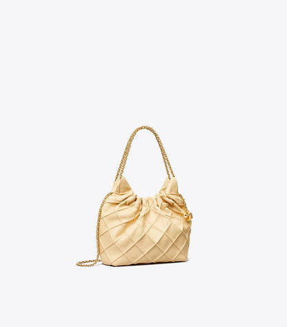 TORY BURCH MINI FLEMING SOFT HOBO BAG