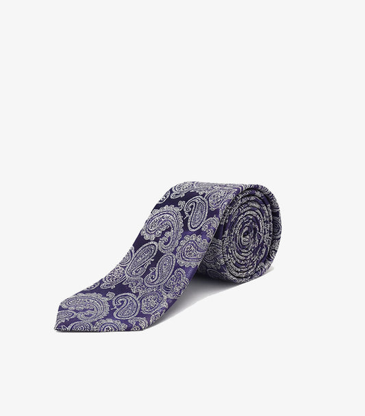 POLO RALPH LAUREN MEN’S PAISLEY PATTERN SILK TIE